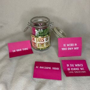 30 days of greatness- motivation in a jar!